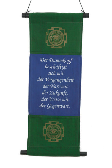 Spruchfahne "Shri Yantra"