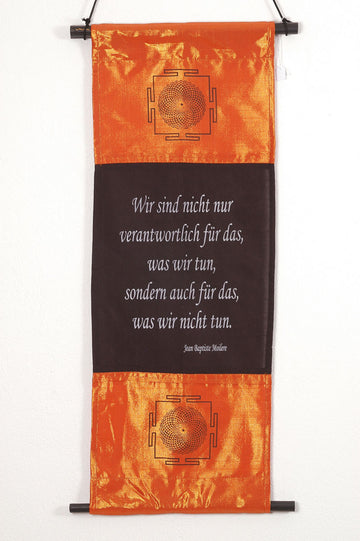 Spruchfahne "Sahasara Yantra"
