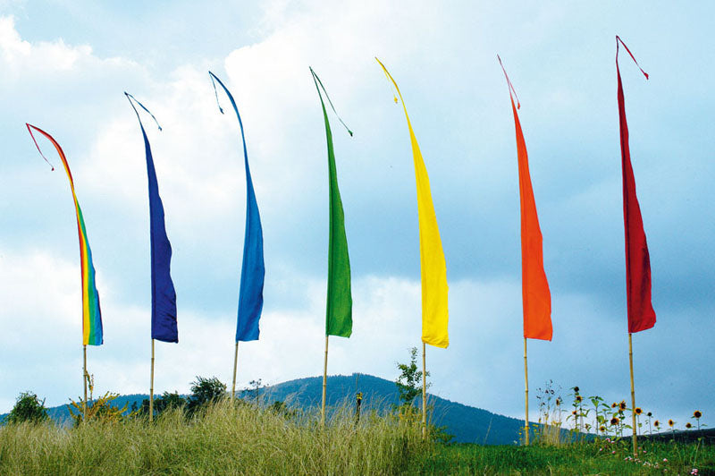 Fahne Regenbogen, L 5,5 m