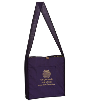 Tasche f. Meditationskissen, violett