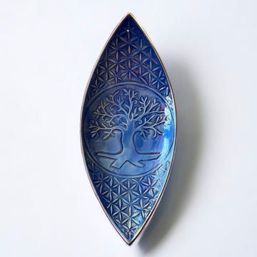 Stäbchenhalter Yggdrasil Blau
