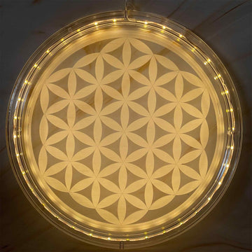 LED Licht Blume des Lebens