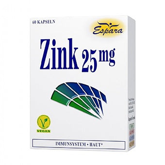 Zink 25mg 60 Kps.