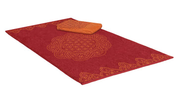 Badetuch 69 x 155 cm, Blume des Lebens