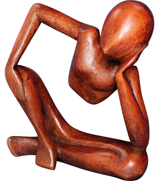 Der Denker, H 20 cm