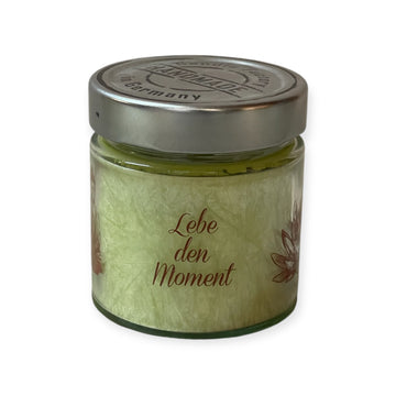 Lebe den Moment - Kerze
