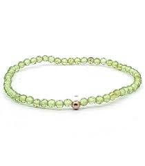 Armband Diopsid facettiert 2mm