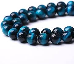 Armband Tigerauge- Blau 8,5 mm