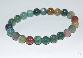 Armband indischer Achat 8,5mm Kugel