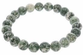Armband Moosachat 8,5mm Kugel