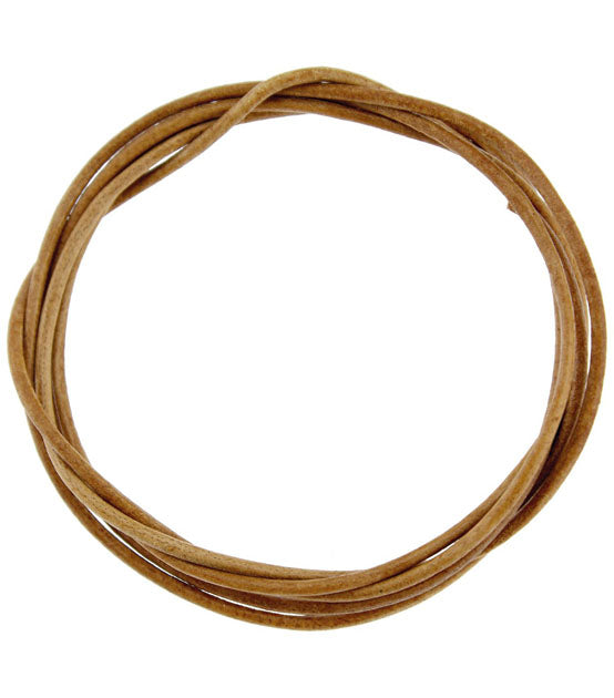 Lederband braun antik, L 100 cm