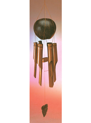 Bambus Windglockenspiel, L 65 cm