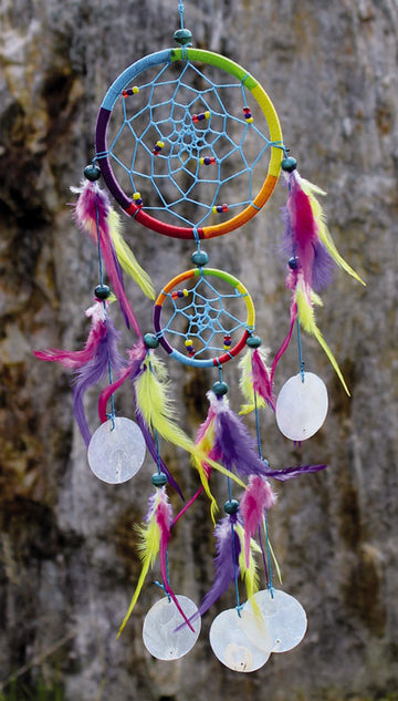 Traumfänger Regenbogen, 11,5 cm
