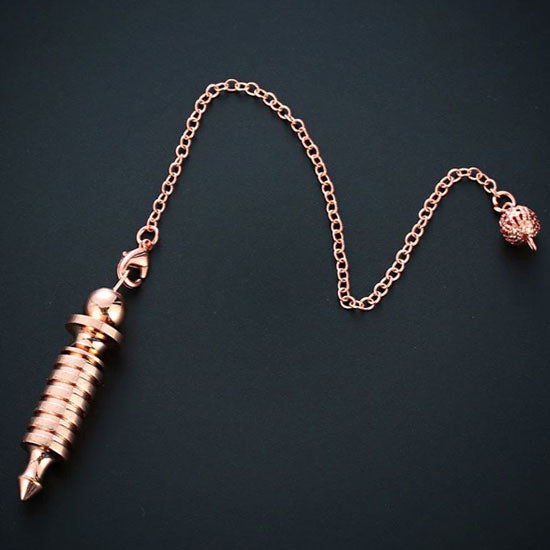 ISIS Pendel kupferfärbig mit Kette