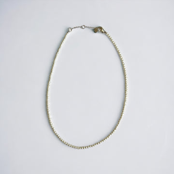 Perlenkette rund, 45cm