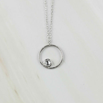 Silber Kette mit Ring