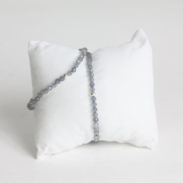 Facetten-Armband, Labradorit
