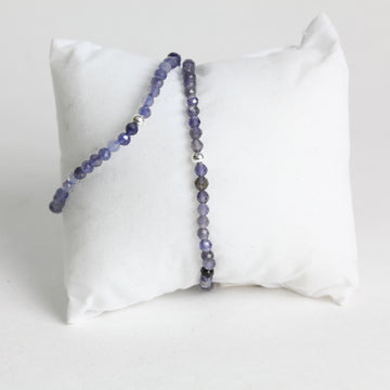 Facetten-Armband, Iolit