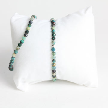 Facetten-Armband, Chrysokoll