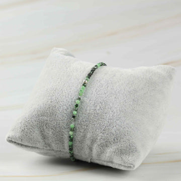 Zoisit/Rubin Armband
