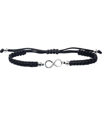 Makramee-Armband Lemniskate