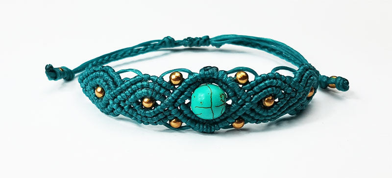 Makramee Amband Aloha