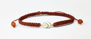 Makramee Armband Shiva Auge