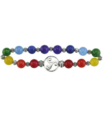 Chakra-Armband Triskele