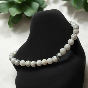 Armband Magnesit - 6mm Kugel