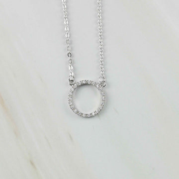 Kette Kreis Silber