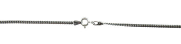 Silberkette flach antik, L 50 cm,