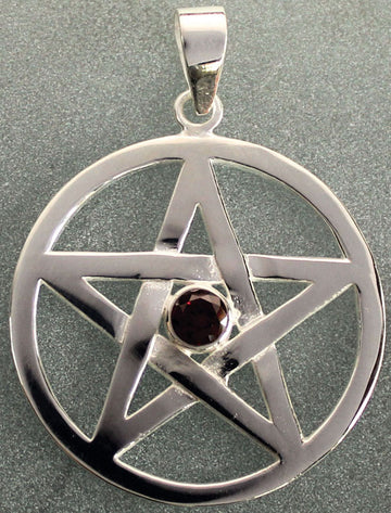 Anhänger "Kristall-Pentagramm"
