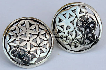 Ohrstecker Blume des Lebens