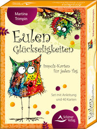 Eulen-Glückseligkeiten -Orakelkarten