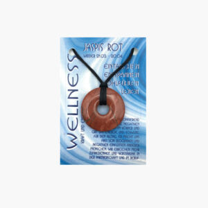 Donut Wellness Sternzeichen Jaspis Rot "Widder"