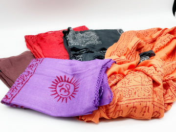 "Holy shawls" - groß, Baumwoll - Schal