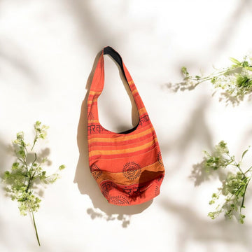 Beuteltasche "Sadhu Ramnami" mit Reißverschluss