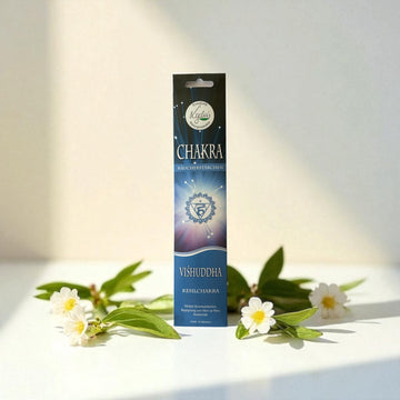 Kehlchakra, 10 Stück -Räucherstäbchen