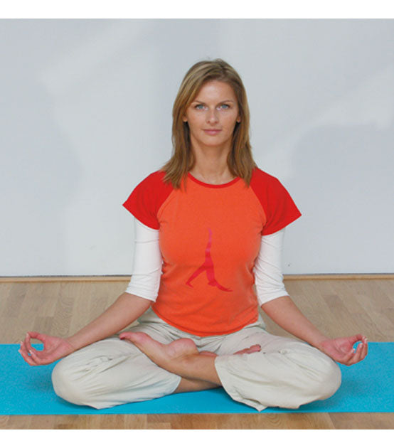 Yogamatte safran-orange