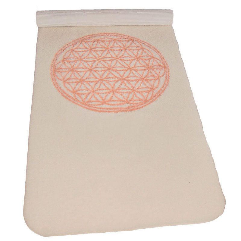 Yogamatte Blume des Lebens