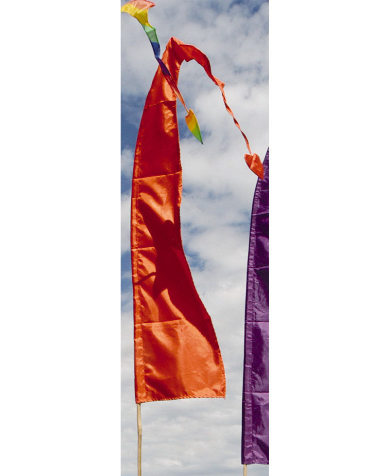 Fahne orange, L 1,5 m