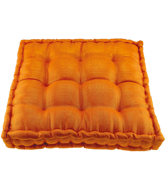 Yogakissen "Maria", orange/gold