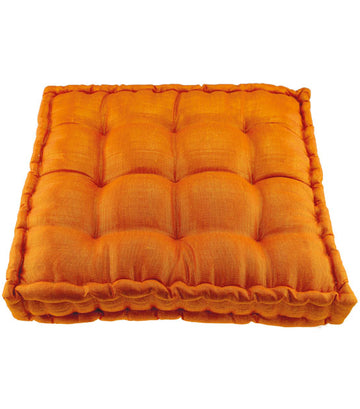 Yogakissen "Maria", orange/gold