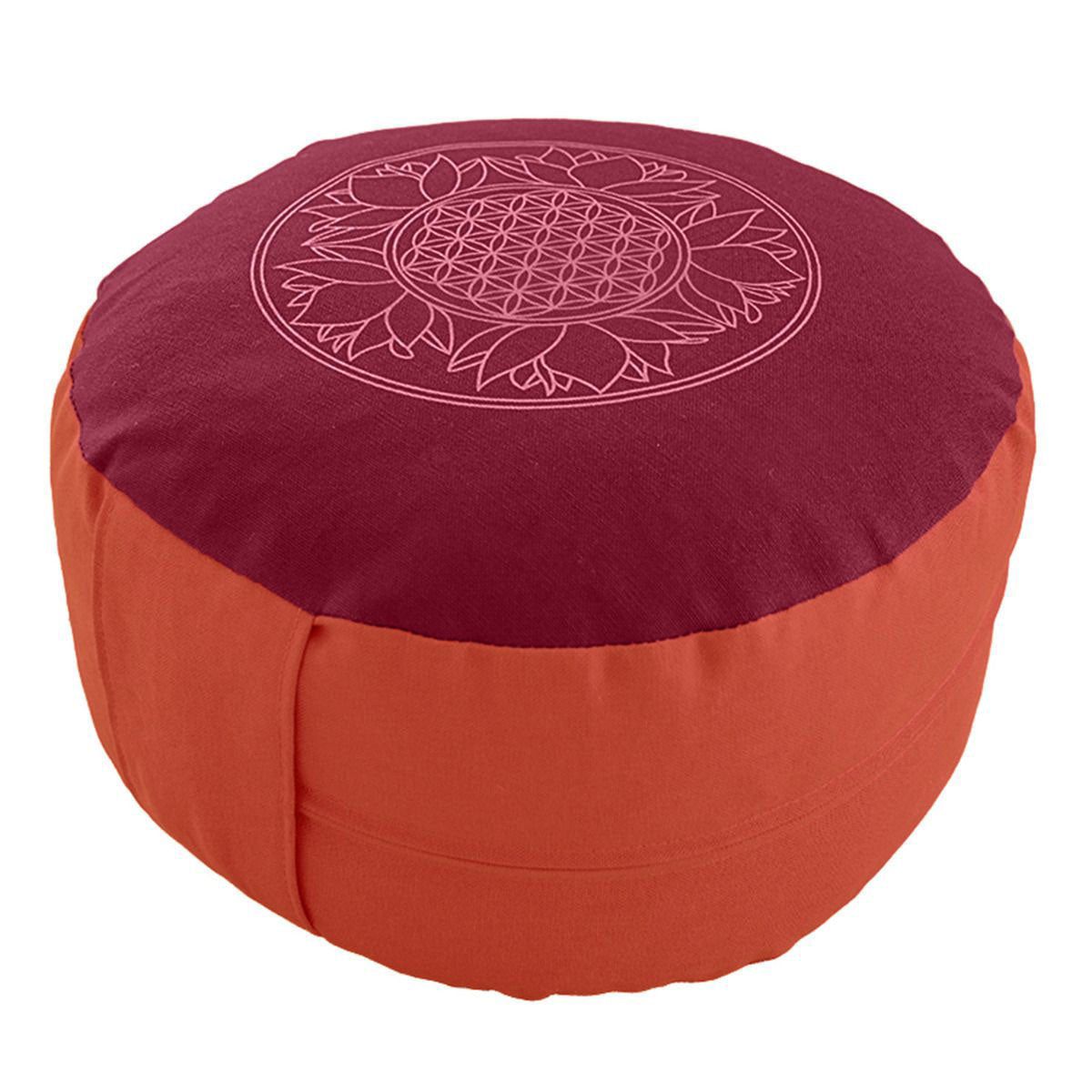 Meditationskissen Blume des Lebens