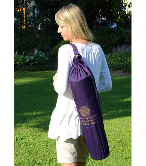 Tasche für Yogamatte, grün