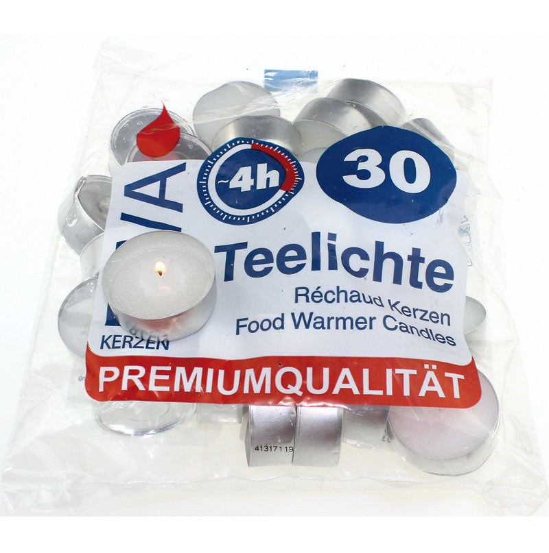 Teelichter 30er geblockt