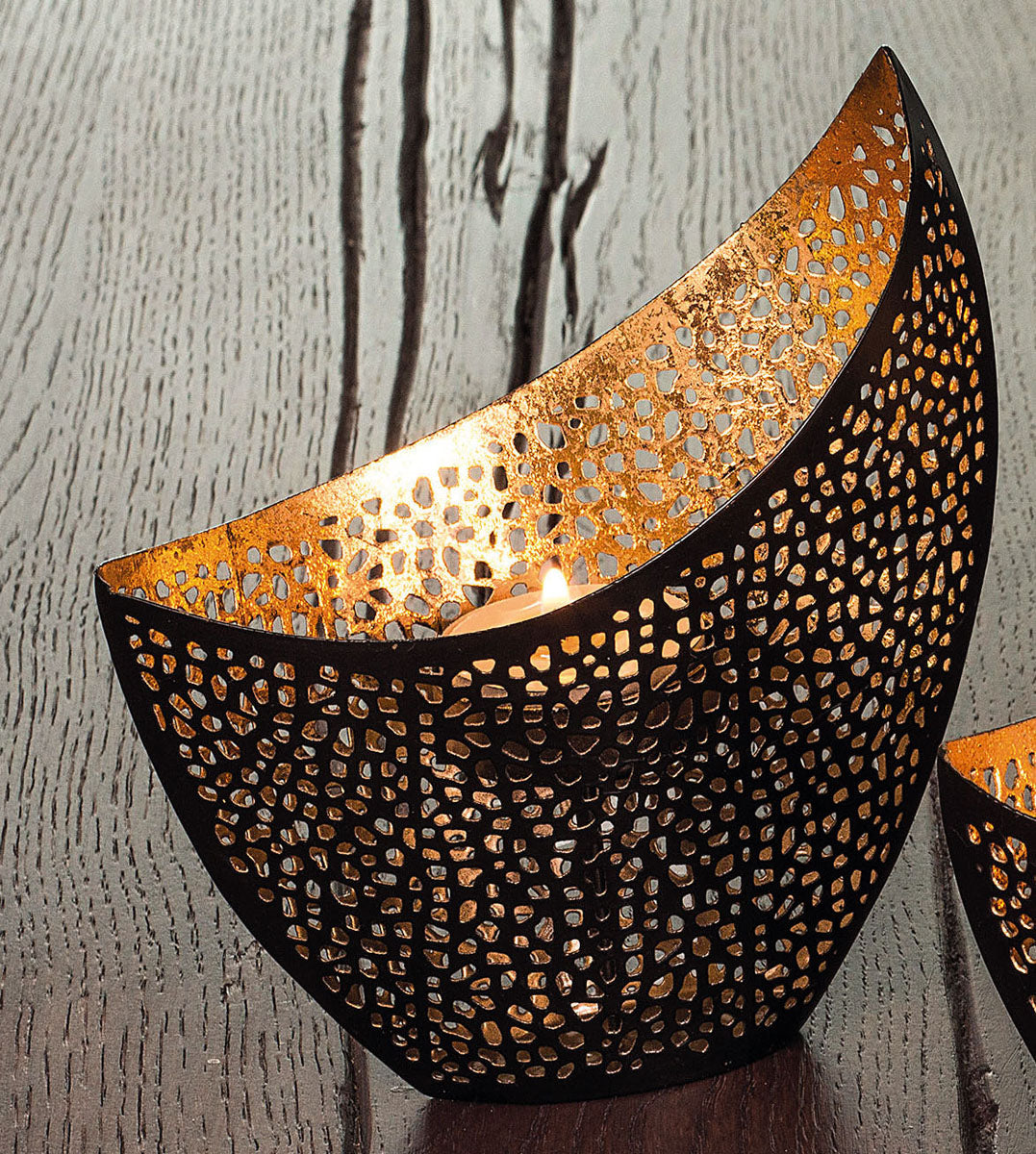 Teelichthalter "Samara" H 11,5 cm