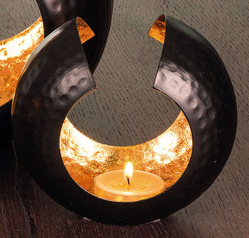 Teelichthalter "Kamon", H 15 cm
