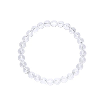 Armband, Bergkristall, 6mm Kugeln, 15cm (für Kinder)