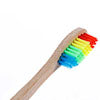 Zahnbürste Bambus Regenbogen